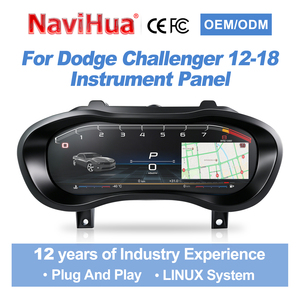 Nuevo Panel de Instrumentos Digital LCD de 12.3 Pulgadas para Challenger 2012-2018, Actualización de Tacómetro, Sistema LINUX Plug & Play - Product Image 1