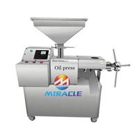 Prensa de aceite fria eficiente de la pequena maquina de la extraccion de aceite de coco de la economia para el hogar