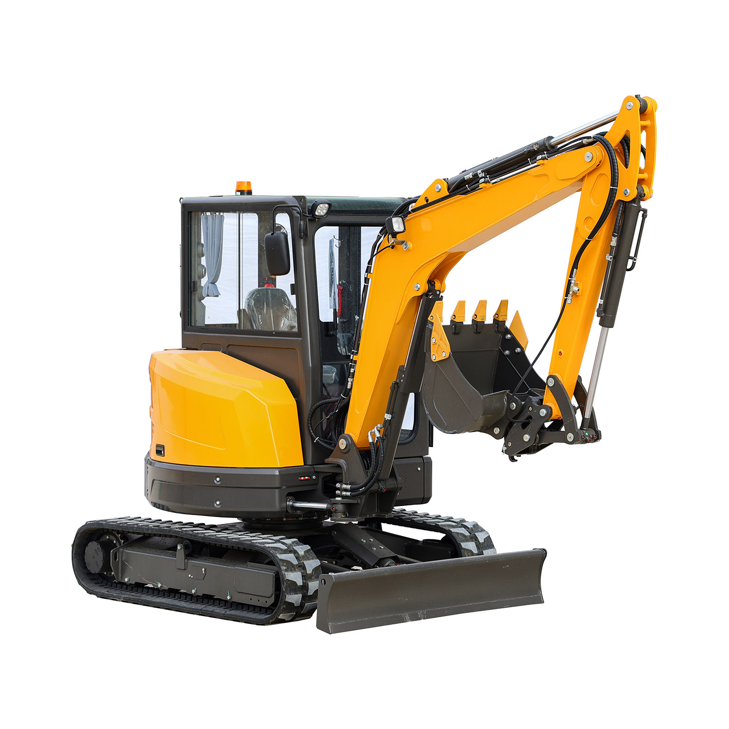 Wholesale Agriculture Machinery Mini Excavator Towable Backhoe 1Ton Excavator Hydraulic Small Excavator