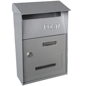 Buzón europeo AJF, buzón de acero de alta seguridad <span class=keywords><strong>con</strong></span> cerradura, buzón de correos tipo jardín para Villa, entrega segura directa de fábrica - Product Image 6