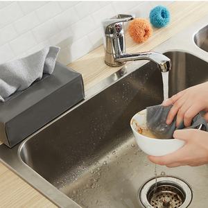 Paquete de 20 trapos de microfibra reutilizables sin pelusa, paños de limpieza antiadherentes <span class=keywords><strong>para</strong></span> limpiar vasos de vidrio, paño de cocina, trapos de poliéster - Product Image 3