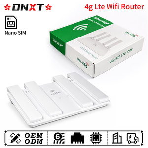 Router wifi DNXT 4g lte, LTE Cat4, 2.4GHz, wifi 6, modo AP, Tipo-C, router wifi 4g, antena plegable, router wifi 4g para uso doméstico - Product Image 1
