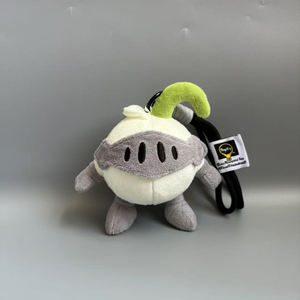 Mini portachiavi in peluche personalizzato piccolo gioco di Design speciale ricamato peluche peluche simpatico coniglietto - Product Image 5