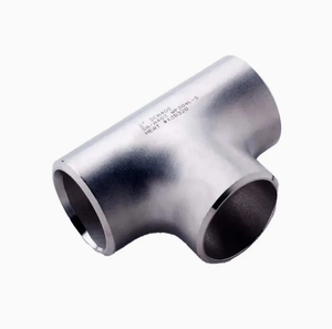 Accesorios de Tubería en T de Acero Inoxidable 304/316 Estándar DIN, Soldadura a Tope, Resistentes a la Corrosión, Baja Presión, para Distribución Global - Product Image 1