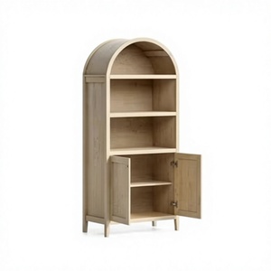 Wood Storage Cabinets and <b>Bookshelves</b> Home Furniture Traditional Design Modern Appearance Office Use - Product Image 1