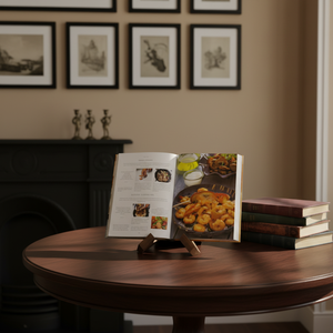 Porte-<span class=keywords><strong>livre</strong></span> de recettes de comptoir de cuisine personnalisé bon marché Porte-<span class=keywords><strong>livre</strong></span> de recettes en bois durable et écologique pour la cuisine - Product Image 5