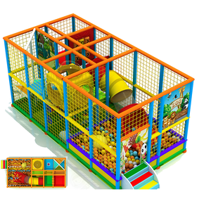 Customized <b>Indoor</b> Playground PE Material Soft Plastic <b>Slide</b> Small Fun Area Kindergarten Daycare Shopping Malls Outdoor Use - Product Image 4