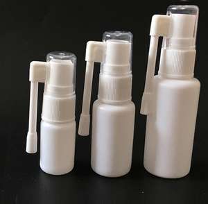 10 मिलीलीटर 20 मिलीलीटर 30 मिली 50 मिली प्लास्टिक खाली पेट सफेद नाक धुंध स्प्रे की बोतलें चिकित्सा गले के छिड़काव की बोतलें - Product Image 5