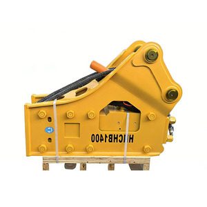 Brise-roche hydraulique haute performance et robuste en acier SB81 HNCHB1400 pour excavatrice de 20-30 tonnes, démolition de roche - Product Image 3