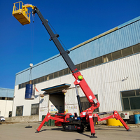 Grue araignée électrique compacte haute performance avec système de télécommande