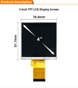 โรงงานผลิตจอ LCD ขนาด 3.95 นิ้ว แบบสี่เหลี่ยมจัตุรัส ความละเอียด 720*720 จอแสดงผล IPS - Product Image 3