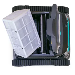 Nettoyeur de piscine robotique portable à haute efficacité, étanche IPX8, sans fil, sans cordon, pour piscines au sol de toutes formes, 210 minutes d'autonomie, <span class=keywords><strong>WYBOT</strong></span> S2 - Product Image 3