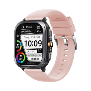 Montre intelligente TS500 Dafit avec suivi GPS intégré, écran IPS, étanche 1ATM, assistant vocal IA, réveil, bracelet intelligent - Product Image 1