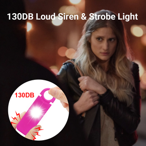 Yeni şarj edilebilir kişisel güvenlik <span class=keywords><strong>alarm</strong></span>ı ekstra Loud Siren ve çakarlı lamba anahtarlık kendini savunma <span class=keywords><strong>alarm</strong></span>ı - Product Image 4