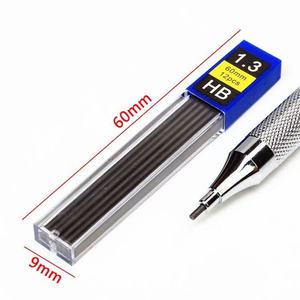 0.3 0.5 0.7 0.9 1.3 2.0mm noir stylo recharge Art dessin conception <span class=keywords><strong>HB</strong></span> 2B professionnel crayon mécanique plomb - Product Image 2