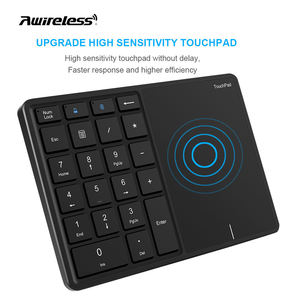 Clavier numérique sans fil rechargeable 2.4G avec pavé tactile 22 touches pour PC, Mac Book, ordinateur portable - Product Image 5