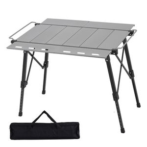 High Quality Outdoor <b>Bbq</b> Portable Lightweight Folding Aluminium Alloy Frame IGT <b>Table</b> With Storage Bag - Product Image 2
