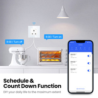 Prise murale intelligente avec prise en charge USB Type-C WiFi/Zigbee/HomeKit/Tuya App/Smart Home