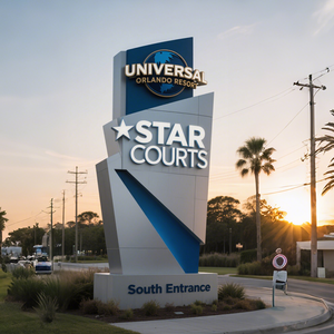 Señalización de Torre Personalizada para Negocios, Centros Comerciales, Estacionamientos, Sistema de Señalización de Torre para Orientación, Cajas de Luz Publicitarias - Product Image 1