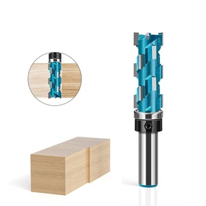 En gros Pas Cher Prix Durable Modèle Modèle Bit 1/2 12mm Tige <span class=keywords><strong>Hélicoïdale</strong></span> Bois Routeur Bits Flush Trimmer avec Roulement - Product Image 5