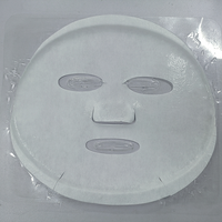 Masque facial en microfibre non tissée, doux et soyeux, à haute absorption d'eau, en tissu spunlace, hydratant et régulateur de sébum