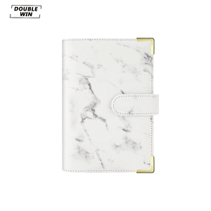 Organiseur de budget A6 en marbre personnalisé avec enveloppes à fermeture éclair pour l'argent – Vente en gros - Product Image 6