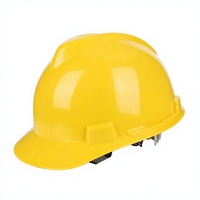 Casque de sécurité authentique Mingdun en forme de V, en PE haute résistance, pour chantier, impression de logo disponible