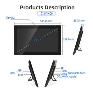 21.5 <span class=keywords><strong>inch</strong></span> siêu mỏng trong nhà thị trường quảng cáo video LCD hiển thị Wall Mount mặt đất hỗ trợ giàn Màn hình hiển thị - Product Image 4