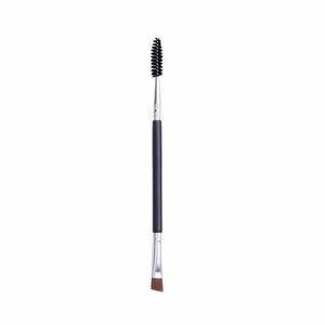 Venta al por mayor de brocha de cejas de doble cabeza con logotipo personalizado, brocha de maquillaje con bisel en espiral, brocha para pestañas - Product Image 6
