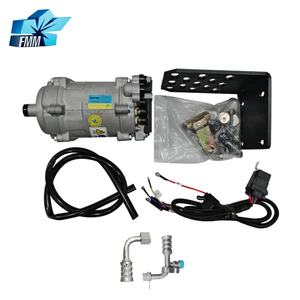 Compresseurs électriques universels 12/24V pour climatiseur de voiture, pièces automobiles, refroidisseur de stationnement, moteur de compresseur de climatisation automatique - Product Image 2