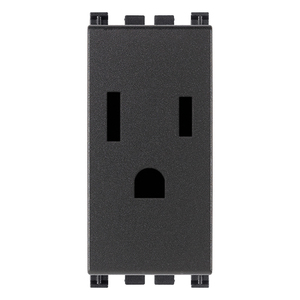 ปลั๊กไฟ SICURY 2P+T 15A มาตรฐาน USA+SASO สีเทา ขนาด 4.1x2.8x5.3 ซม. - Product Image 1