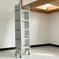 Échelle pliante multifonctionnelle professionnelle en aluminium pour la peinture