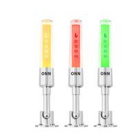 Luz de Señalización LED Plegable ONN-M4S-E, Luz Indicadora LED Tricolor RYG, Logotipo Personalizado