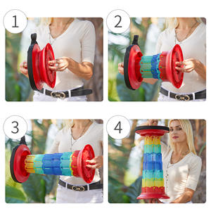 <span class=keywords><strong>เก้าอี้</strong></span>กล้องโทรทรรศน์<span class=keywords><strong>พับ</strong></span><span class=keywords><strong>ได้</strong></span>แบบพกพาพร้อมกระเป๋าปรับความสูง<span class=keywords><strong>ได้</strong></span>สไตล์ดอกบัวสำหรับตั้งแคมป์และคิวรถ - Product Image 4