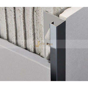 C366 Embellecedor de azulejo de forma cuadrada Esquinas de ajuste de azulejo de metal Q Shape 304/316 Embellecedor de azulejo de acero inoxidable - Product Image 6