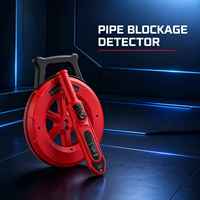 Détecteur portable haute sensibilité étanche pour blocages de tuyaux en PVC et en fer, jusqu'à 40 m de profondeur, pour la vente en gros