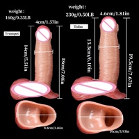Vibrateur Dildo Géant en Silicone Télécommandé Effet Lèche-Langue pour Hommes et Femmes LM-D811