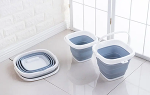 Thùng Đựng Nước Ngoài Trời Có Thể Thu Gọn Tiện Dụng Thùng Nhựa Xô Gấp Gọn Bằng Silicon Xô Gấp Gọn - Product Image 3