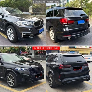 ชุดแต่ง BMW X5 F15 ปี 2014-2018 แบบไม่ต้องทำลายโครงสร้างติดตั้งกันชนหน้า-หลัง พร้อมไฟตัดหมอก สำหรับดัดแปลงรถยนต์รุ่น X5M ปี 2023 ขึ้นไป - Product Image 2