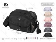 Crossbody <b>Bag</b> Microfiber Synthetic <b>Leather</b> <b>Soft</b> Shell Zip Closure All Seasons Solid Logo Women's Chest <b>Bag</b> - Product Image 1
