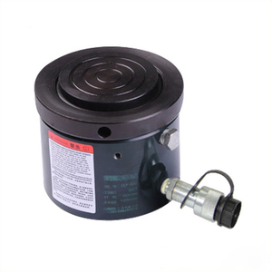 Cylindre hydraulique à simple effet ENERPAC 520T à faible hauteur, 700 bars, avec écrou de blocage, modèle CLP-5002 - Product Image 2
