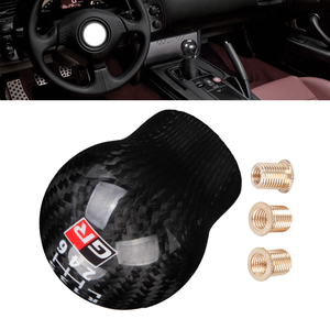Carbon Fiber Schakelknop voor Ford Fiesta ST MK8 ST180 Focus ST 2016 Focus RS 6-versnellings automaat Echte <span class=keywords><strong>Auto</strong></span> Dildo Schakelhendelknop - Product Image 1