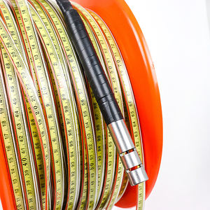 Light <span class=keywords><strong>Sound</strong></span> <span class=keywords><strong>Alarm</strong></span> Batterie Unterirdische Brunnen tiefe Wasser Stahl Lineal Füllstand messer 30m-500m Tiefbrunnen Wasser Stahl Lineal Füllstand anzeige - Product Image 6