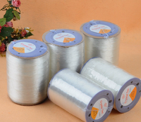 Fil élastique en gros pour fabricants, fil élastique en cristal pour la fabrication de bijoux, 0,5 mm, 1 mm, ligne de cristal pour la création de bijoux