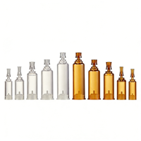 Bouteille jetable portable en plastique PS de haute qualité de marque XIANGSHI, fabriquée au Guangdong, 3 ml, 5 ml, 10 ml, 15 ml, ambre, à usage unique