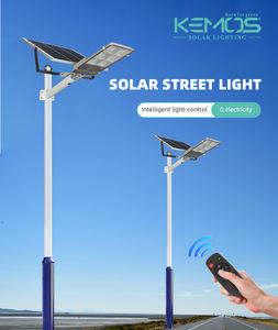 Luz de calle solar con control remoto KEMOS, luz solar de calle de altos lúmenes, luz solar para exteriores, precio al por mayor - Product Image 6