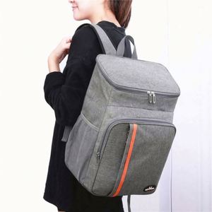 Custom Logo Oxford Portable <b>Thermal</b> Insulation Cooler <b>Backpack</b> Leak Proof Travel Picnic Food Storage Bag - Product Image 6