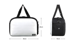 Bolsa <span class=keywords><strong>De</strong></span> lona deportiva para gimnasio para mujer, con impresión personalizada por sublimación, con logotipo - Product Image 6