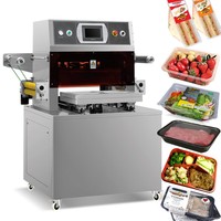 Meat Vacuum Gas Filling Meal Packaging Machine
