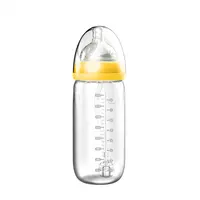 Niapabpa Botol Susu Plastik Bayi, Perangkat Penyimpanan Kekuatan Susu 240ML